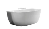 Ванна из искусственного камня Astra Form Атрия 170х85 01010075+08010054 цвет Белый матовый