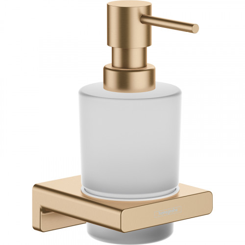 Дозатор для жидкого мыла Hansgrohe AddStoris 41745140 Шлифованная бронза