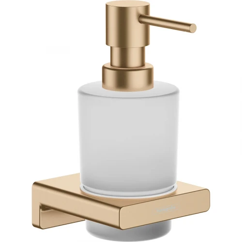 Дозатор для жидкого мыла Hansgrohe AddStoris 41745140 Шлифованная бронза