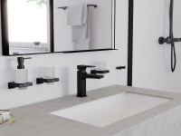 Дозатор для жидкого мыла Hansgrohe AddStoris 41745140 Шлифованная бронза