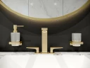 Дозатор для жидкого мыла Hansgrohe AddStoris 41745140 Шлифованная бронза