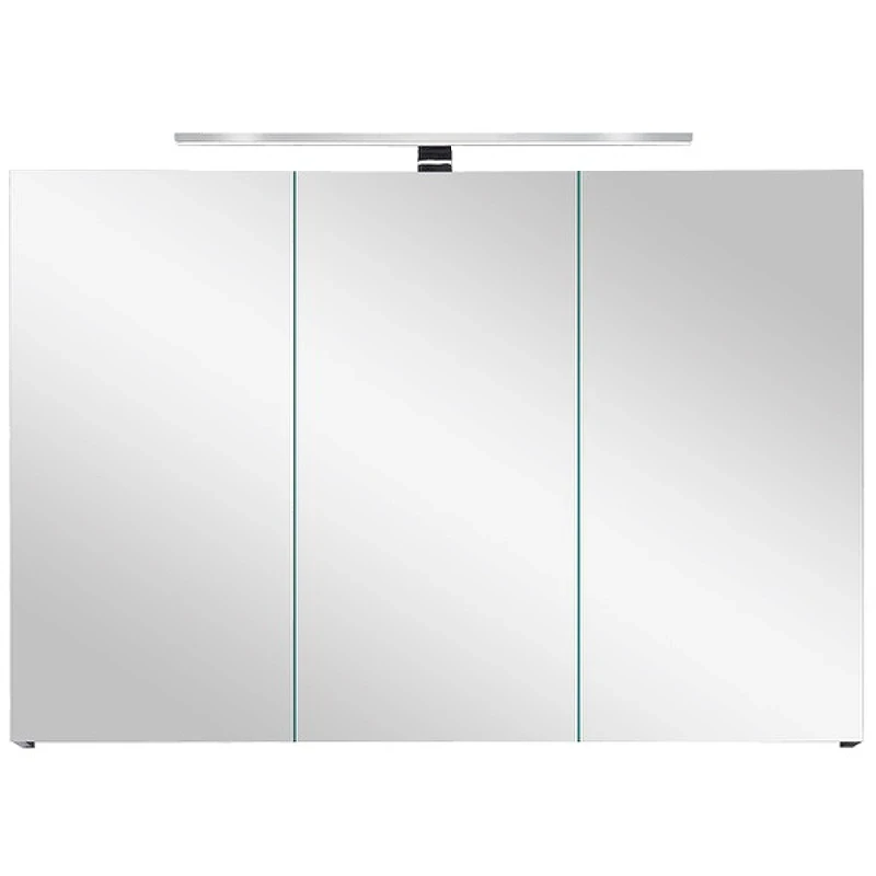 Зеркальный шкаф Orans BC-4023W 100 40231000w с подсветкой Белый глянец МДФ / ЛДСП, стекло