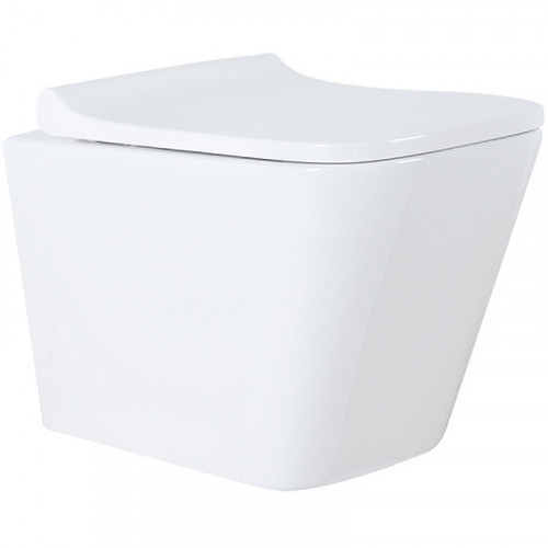 Унитаз Azario Teramo AZ-0052 подвесной с сиденьем Микролифт фаянс подвесной