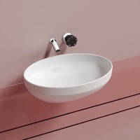 Раковина-чаша Ceramicanova Element 50 CN6056MW Белая матовая фарфор накладная