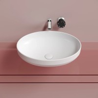 Раковина-чаша Ceramicanova Element 50 CN6056MW Белая матовая фарфор накладная