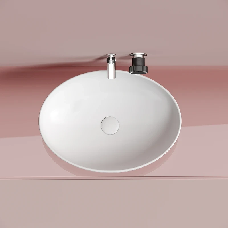Раковина-чаша Ceramicanova Element 50 CN6056MW Белая матовая фарфор накладная
