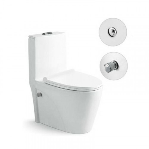 Унитаз биде SantiLine SL-5012SM-BD с сиденьем Микролифт фаянс напольный