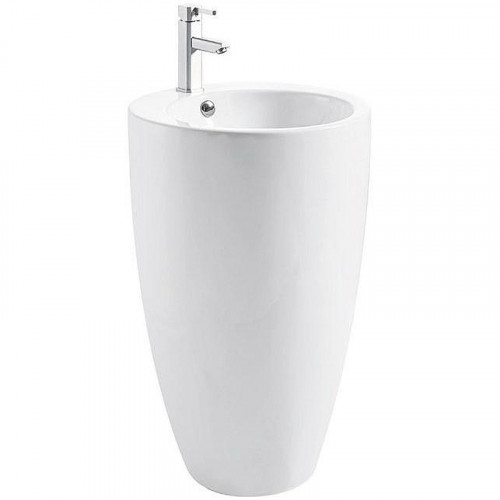 Раковина CeramaLux 50 B133 Белая глянцевая