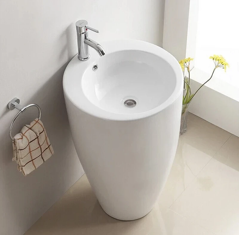 Раковина CeramaLux 50 B133 Белая глянцевая