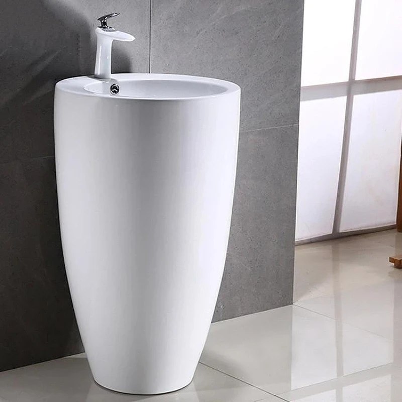 Раковина CeramaLux 50 B133 Белая глянцевая