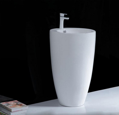 Раковина CeramaLux 50 B133 Белая глянцевая