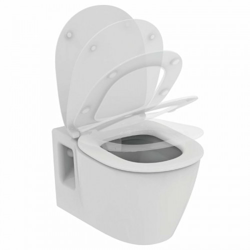 Комплект унитаза с инсталляцией Ideal Standard Connect Prosys E8822301PC15 с сиденьем Микролифт без клавиши смыва фарфор подвесной