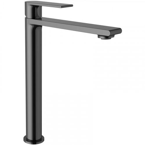 Смеситель для раковины Vincea Vogue VBF-1V2GM Вороненая сталь латунь