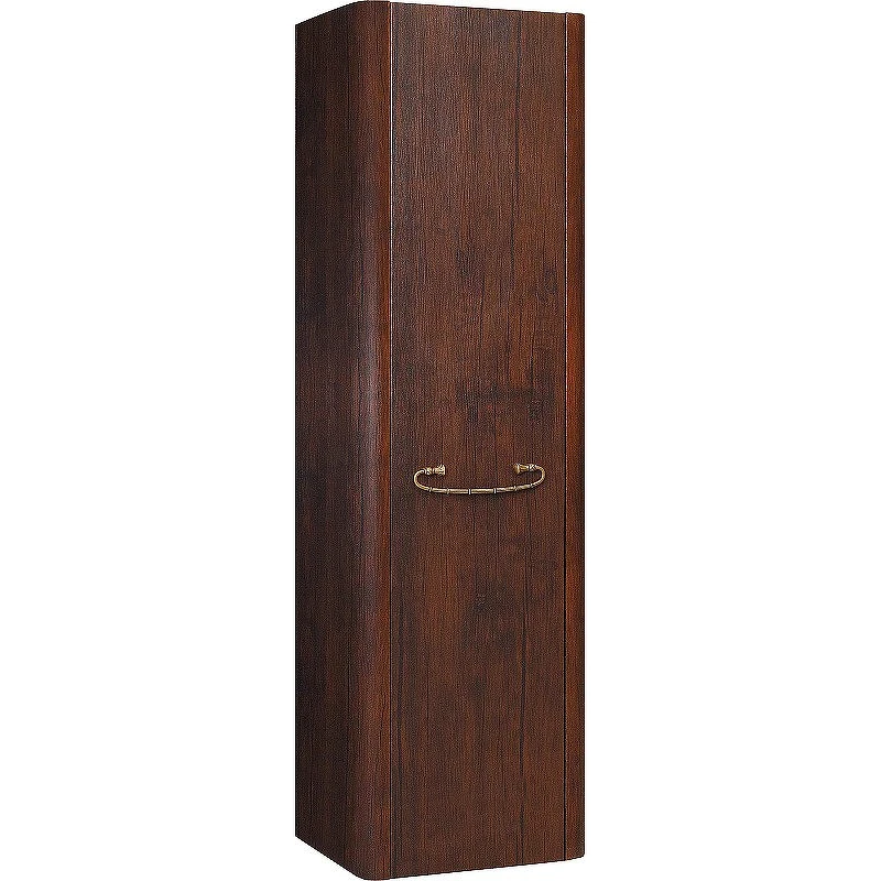 Шкаф пенал Bellezza Рикарда 40 R 4629605181448 подвесной Каштан МДФ / ЛДСП