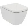 Комплект унитаза с инсталляцией Ideal Standard i.Life B IP001401 с сиденьем Микролифт и клавишей смыва Хром фарфор подвесной