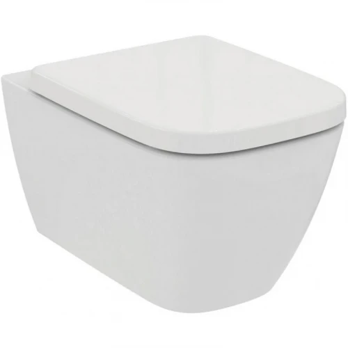 Комплект унитаза с инсталляцией Ideal Standard i.Life B IP001401 с сиденьем Микролифт и клавишей смыва Хром фарфор подвесной