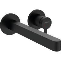 Смеситель для раковины Hansgrohe Finoris 76050670 Черный матовый латунь встраиваемый