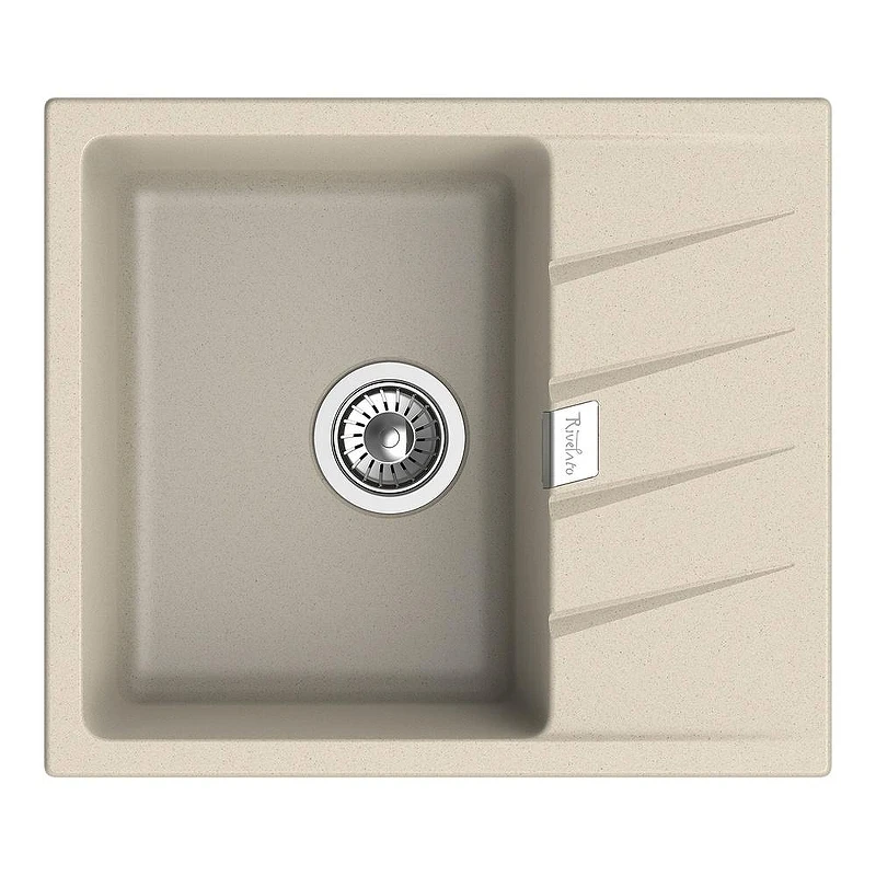Кухонная мойка Rivelato Raum RM-58 beige scuro цвет Темно-бежевый