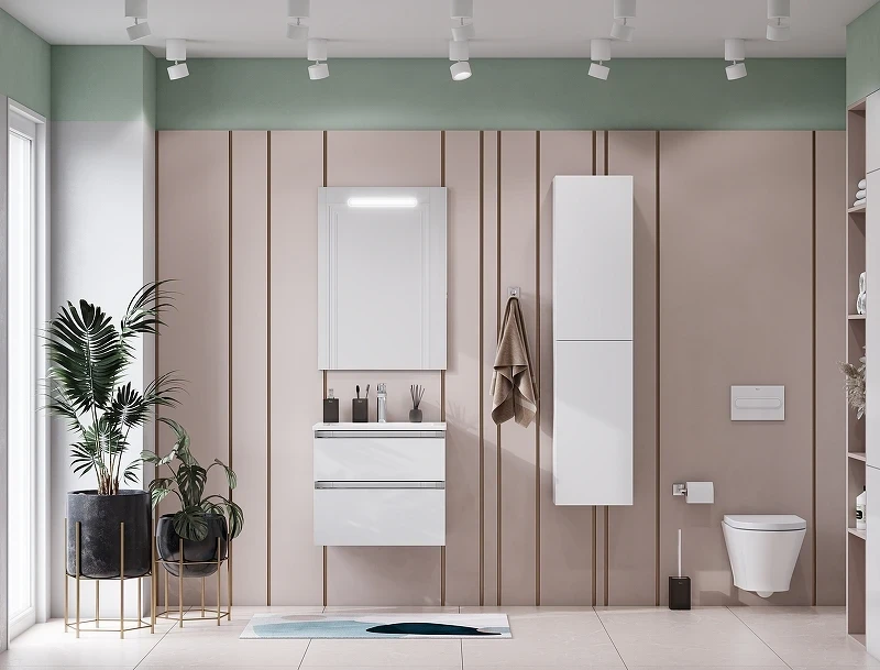 Зеркало Roca The Gap 60 ZRU9302688 с подсветкой с системой антизапотевания