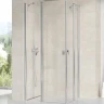Душевая дверь Ravak Chrome CRV2-100 1QVA0C00Z1 профиль Хром стекло Transparent