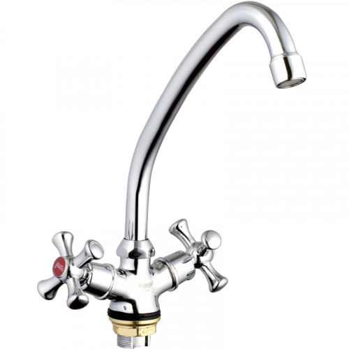 Смеситель для кухни G-Lauf QFR4-A827 Хром