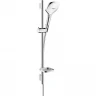 Душевой гарнитур Hansgrohe Raindance Select Е 26620400 Хром Белый латунь на стену