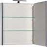 Зеркальный шкаф Aquanet Алвита 70 R 183990 Серый антрацит МДФ / ЛДСП, стекло
