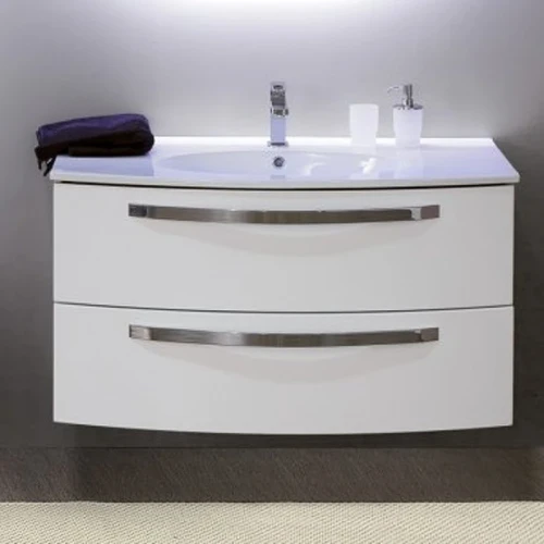 Тумба под раковину Cezares Comfort 100 54281 подвесная Bianco lucido МДФ / ЛДСП