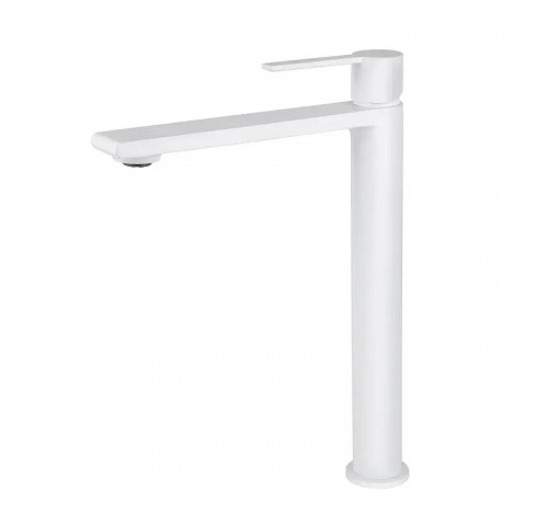 Смеситель для раковины Kaiser Serio 05411-4 цвет Белый матовый