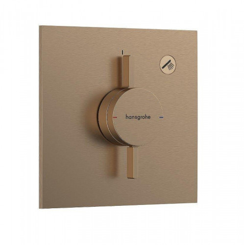 Смеситель для душа Hansgrohe DuoTurn E 75617140 цвет Шлифованная бронза