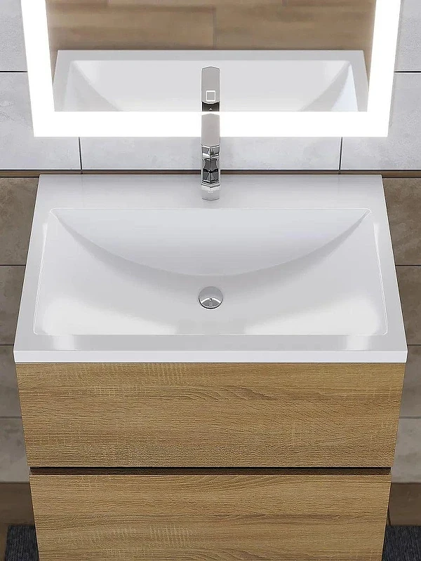 Раковина Uperwood Self 80 4538341002 цвет Белый глянцевый