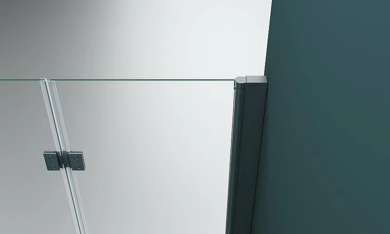 Душевая дверь BelBagno Albano 60 ALBANO-BS-12-60-C-Cr профиль Хром стекло прозрачное