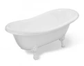 Ванна из искусственного камня Aquanet Family Stone Classic 160х80 AQ-00368585 цвет Белый