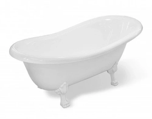 Ванна из искусственного камня Aquanet Family Stone Classic 160х80 AQ-00368585 цвет Белый