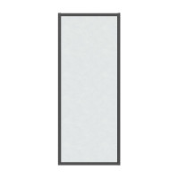 Душевая стенка Grossman Style 100 200.K33.05.100.21.02 профиль Черный матовый стекло шиншилла