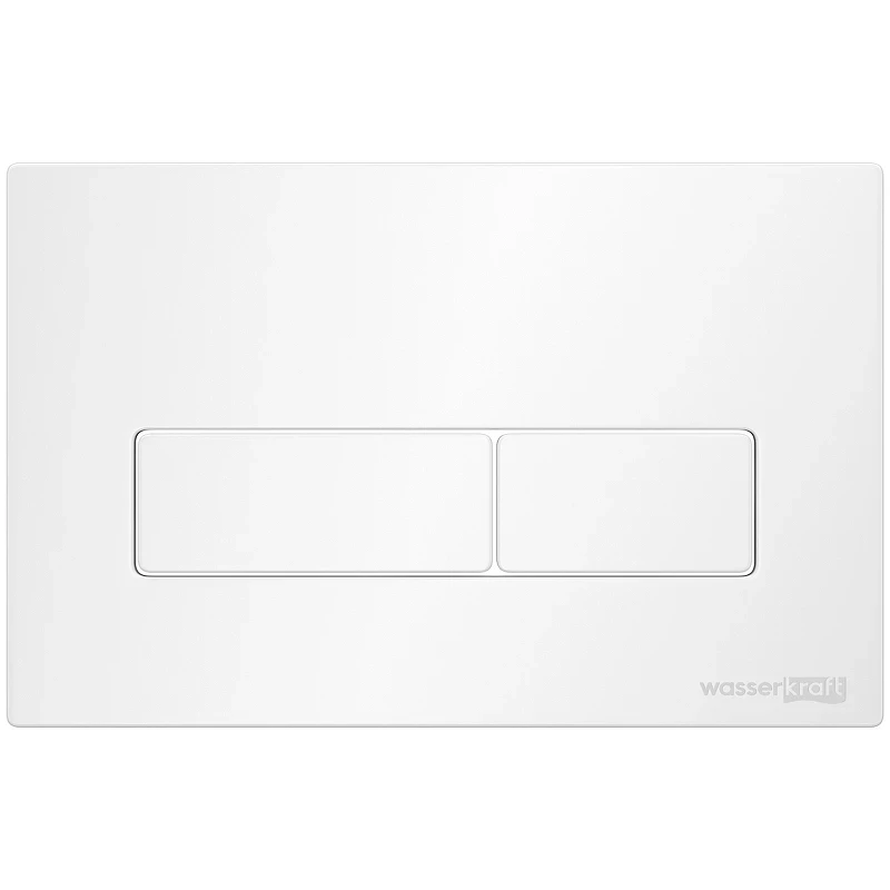 Инсталляция WasserKRAFT Aller 10TLT.010.ME.WH03 для унитаза с Белой клавишей смыва нержавеющая сталь