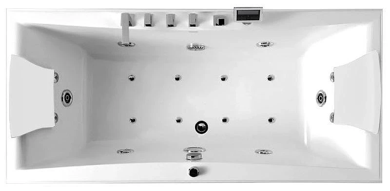 Акриловая ванна Gemy Gemy 177x81 G9076 K С гидромассажем