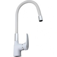 Смеситель для кухни Frap F4453-03 Белый латунь