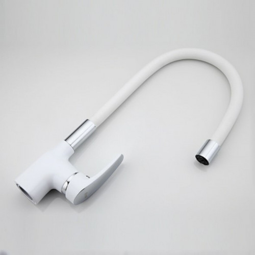 Смеситель для кухни Frap F4453-03 Белый латунь