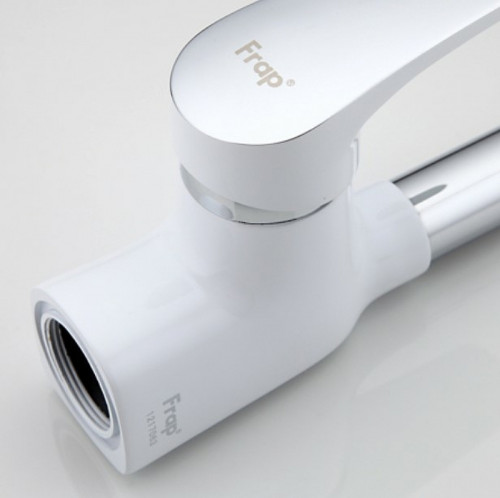 Смеситель для кухни Frap F4453-03 Белый латунь