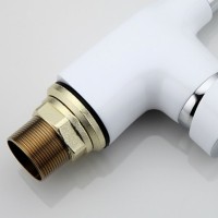 Смеситель для кухни Frap F4453-03 Белый латунь