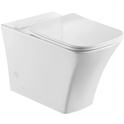 Унитаз компакт BelBagno Marmi BB052CPR без бачка и сиденья фаянс напольный