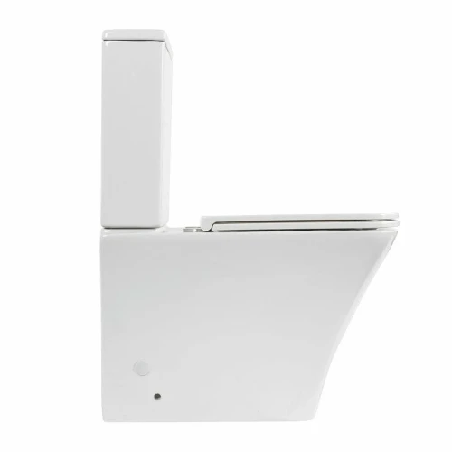 Унитаз компакт BelBagno Marmi BB052CPR без бачка и сиденья фаянс напольный