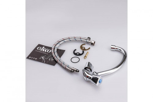 Смеситель для кухни Ekko E4112-3 цвет Хром