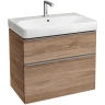 Тумба под раковину Geberit Smyle Square 75 500.353.JR.1 Пекан МДФ / ЛДСП