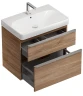 Тумба под раковину Geberit Smyle Square 75 500.353.JR.1 Пекан МДФ / ЛДСП