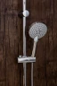 Душевая система Orange O-Shower OW02 Хром нержавеющая сталь на стену