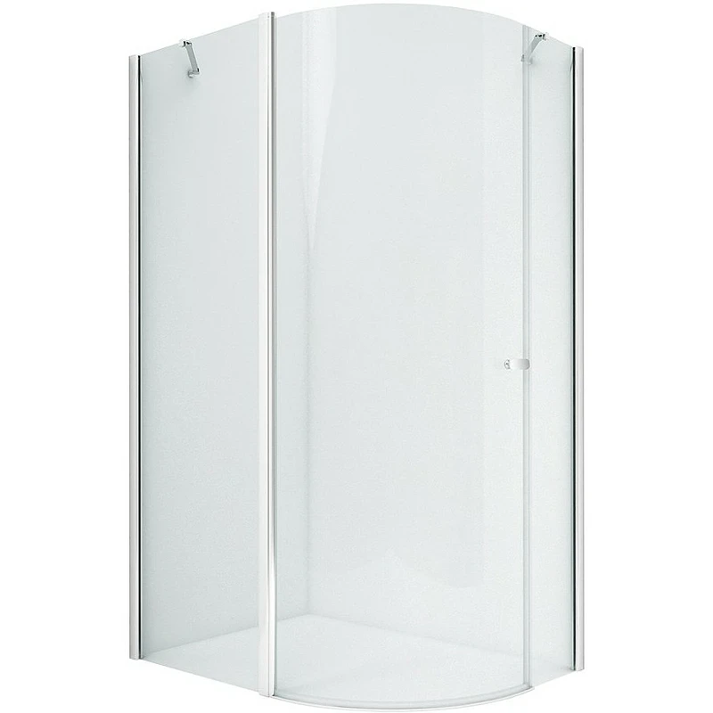 Душевой уголок New Trendy New Soleo Chrome 120х85 K-0422 профиль Хром стекло прозрачное