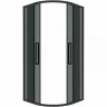 Душевой уголок Grossman Cosmo 90х90 301.K33.02.9090.21.10 профиль Черный матовый стекло тонированное