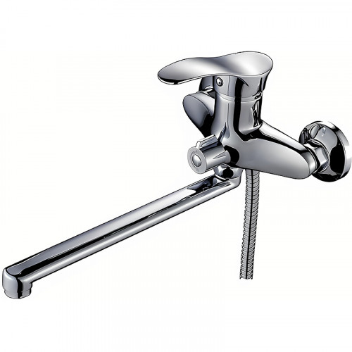 Смеситель для ванны Frap H220 F22001 универсальный Хром латунь на стену